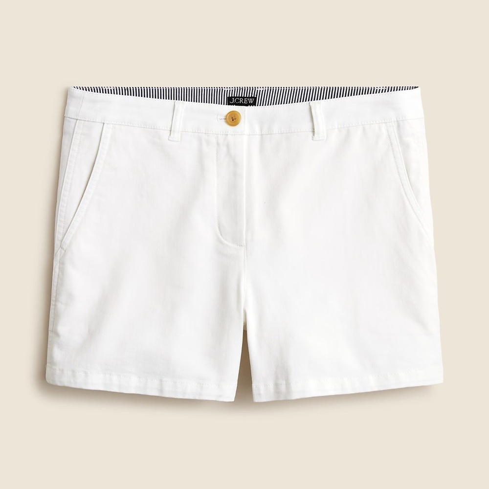 NWOT J. Crew 4" Heritage Chino Short